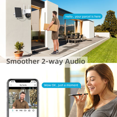 2MP 1080p CMOS сенсор Солнечная панель питается Wifi IP камера для наружного ночного видения