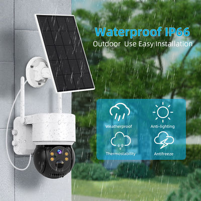 2MP 1080p CMOS сенсор Солнечная панель питается Wifi IP камера для наружного ночного видения