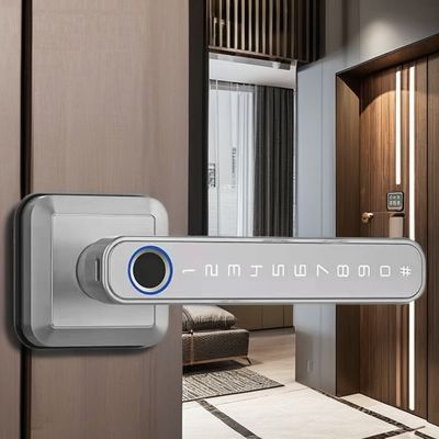 Wi-Fi подключенный Bluetooth входный замок ручка для современного простоты стиль дверной замок