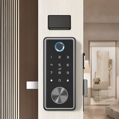 Цинковый сплав черный синий зуб умный замок для сети WIFI Tuya APP карта памяти