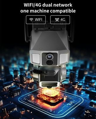 Наружная беспроводная 4MP IP Wi-Fi сетевая камера с ночным видением и управлением APP