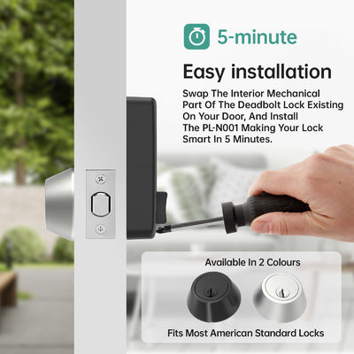 TTlock Entry Keypad Bluetooth Controlled Cabinet Lock для деревянных дверей из алюминиевого стекла