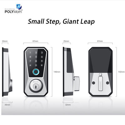 Стальная дверь Wifi Hotel Smart Door Lock с распознаванием отпечатков пальцев и управлением ключами