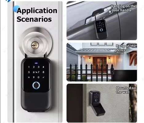 IP65 водонепроницаемый наружный смарт-блок Tuya с подключением WiFi и считывателем отпечатков пальцев