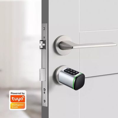 Толщина двери 35-45 мм Tuya App Unlock Smart Digital Electronic Cylindrical Door Lock (Умный цифровой электронный цилиндрический дверной замок)