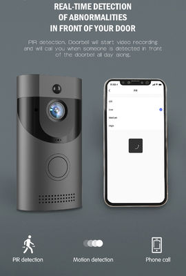 Резолюция 1080P Wifi сеть беспроводная камера интерком умный звонок Tuya для деревянного стекла