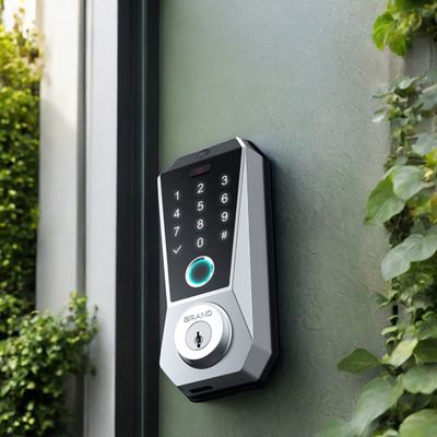 Tuya WIFI Digital Smart Door Lock с хранилищем данных на карте памяти и доступом к отпечаткам пальцев