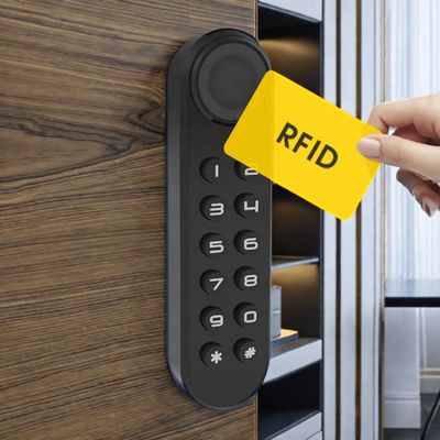 Стеклянные двери и смарт-замок с сетью Blue Tooth и RFID без электронного ключа