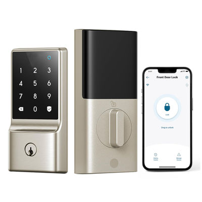 Современный минималист Туя Фейс-код Отель Камера Slim Deadbolt Nfc Интеллектуальная автоматическая водонепроницаемая система Ключевая карта Внешний смарт-замок двери