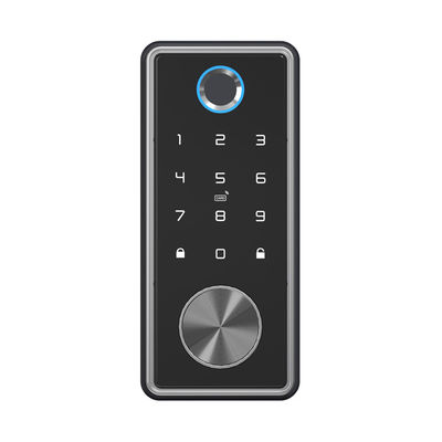 Отключите дверь с помощью T1 Tuya Wifi Smart Fingerprint Lock Code App и отпечатков пальцев