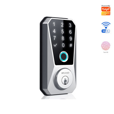 Полностью модернизированные стальные двери Wifi Smart Lock с автоматической сенсорной функцией и приложением Tuya