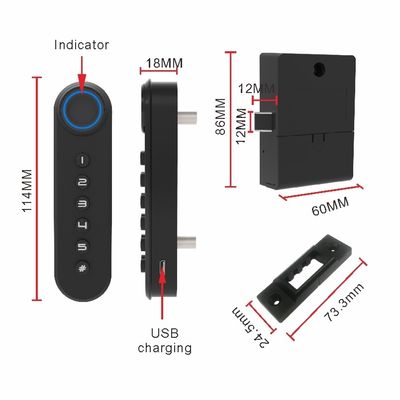 Сеть Blue Tooth Стеклянная дверь портативный замок шкафа с цифровой клавиатурой и бесключевым входом