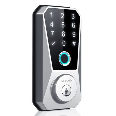 Цинковая сплав Новейший USB зарядка Биохимический отпечаток пальца Пароль Врата Умный замок двери