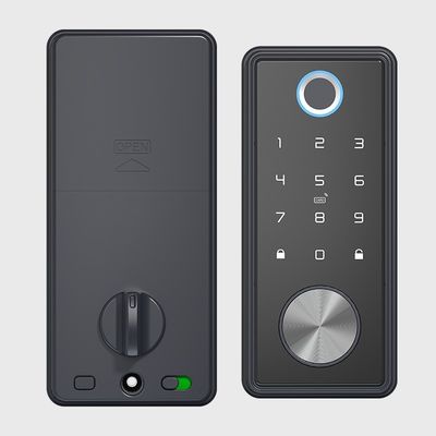 Алюминиевые двери TUYA Smart Lock с распознаванием отпечатков пальцев и хранилищем карт памяти