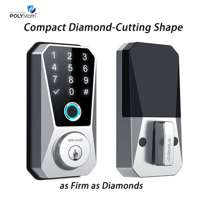 Полностью модернизированный PL816 Smart Fingerprint Password Security Lock для деревянных или металлических дверей