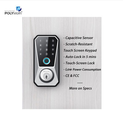 Полностью модернизированный PL816 Smart Fingerprint Password Security Lock для деревянных или металлических дверей