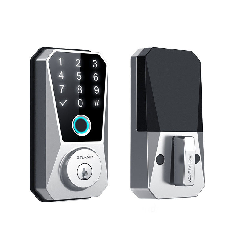 Простая установка Wi-Fi Магнитное перезагрузка Smart Lock с TUYApp и распознавание отпечатков пальцев