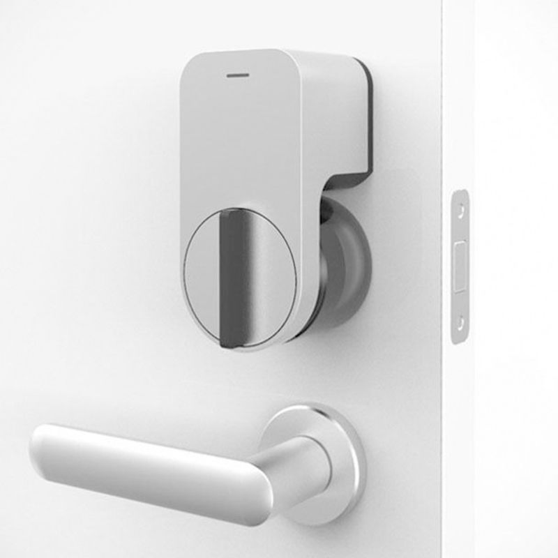 Синий Tuya Ttlock App Автоматическая цифровая RFID карта Евроцилиндровый замок Электронный умный замок двери в сером цвете