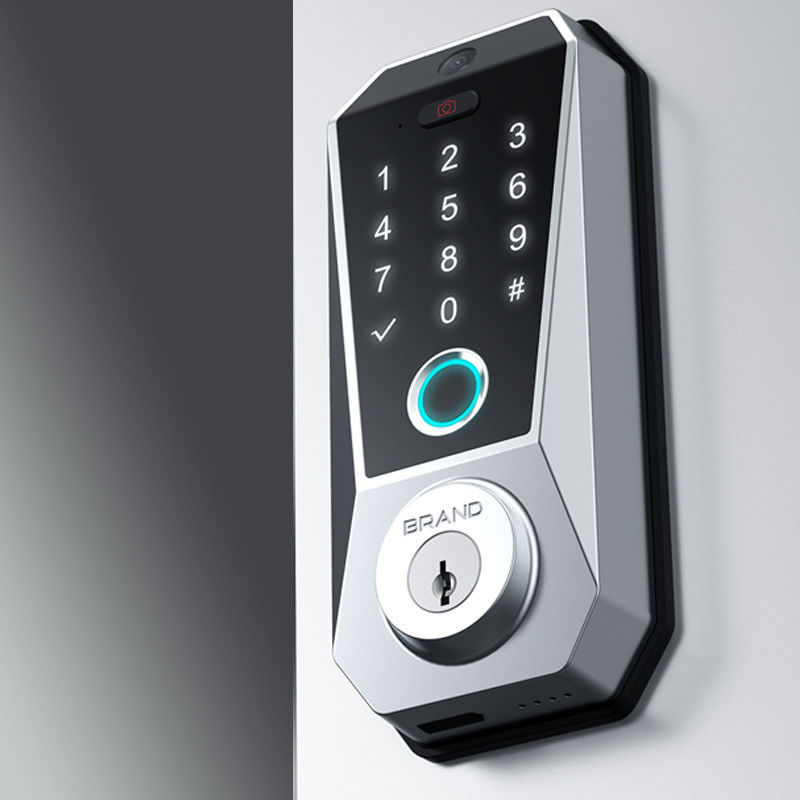 Tuya WIFI Digital Smart Door Lock с хранилищем данных на карте памяти и доступом к отпечаткам пальцев