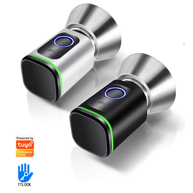 Защитите свой дом с помощью TUYA WiFi BLE Smart Bedroom Door Lock Cylinder и карты памяти